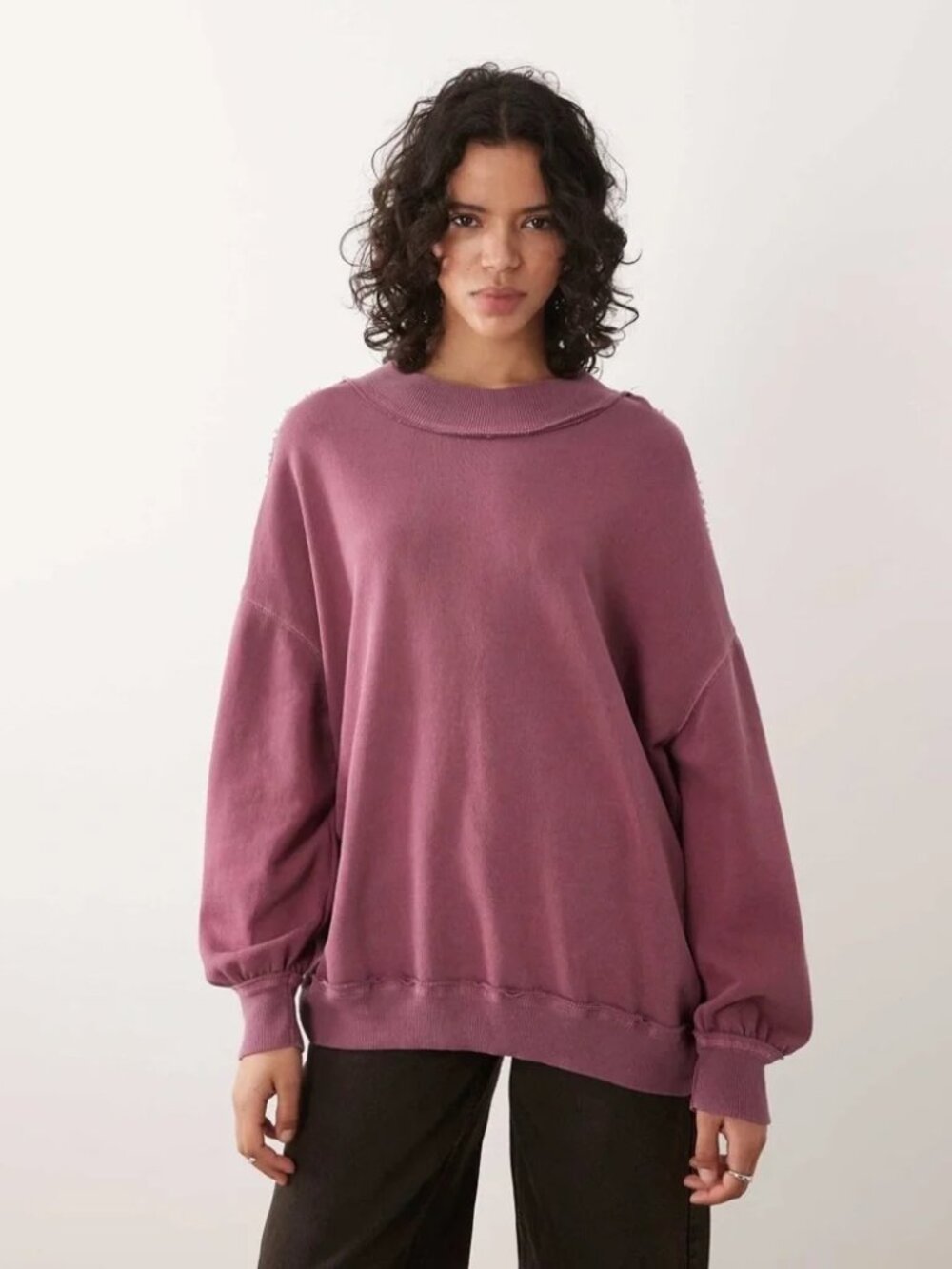 We The Free Palm Springs Damson Pullover Turtle, Sz SMALL, NWT